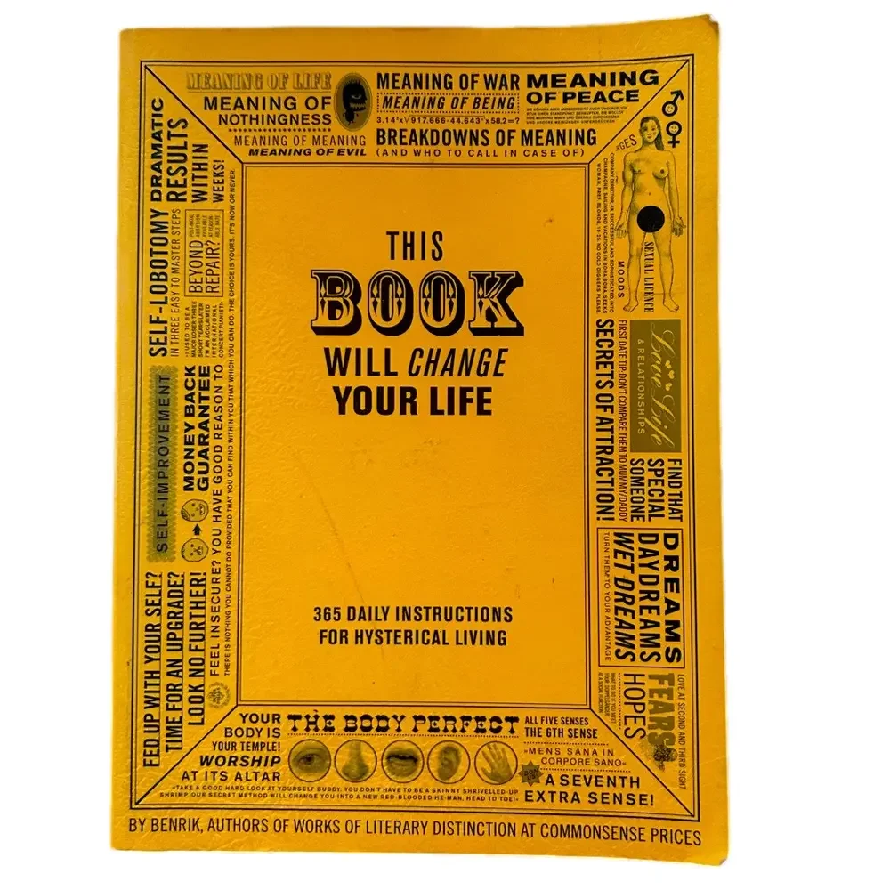 🍀 3 for $25 Coffee Table Book Urban Outfitters This Book will Change Your Life